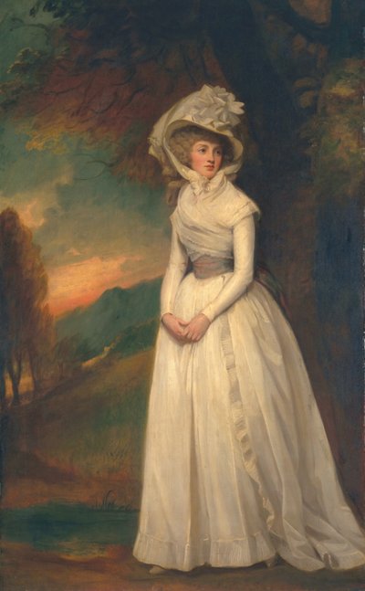 Penelope Lee Acton, 1791 by George Romney